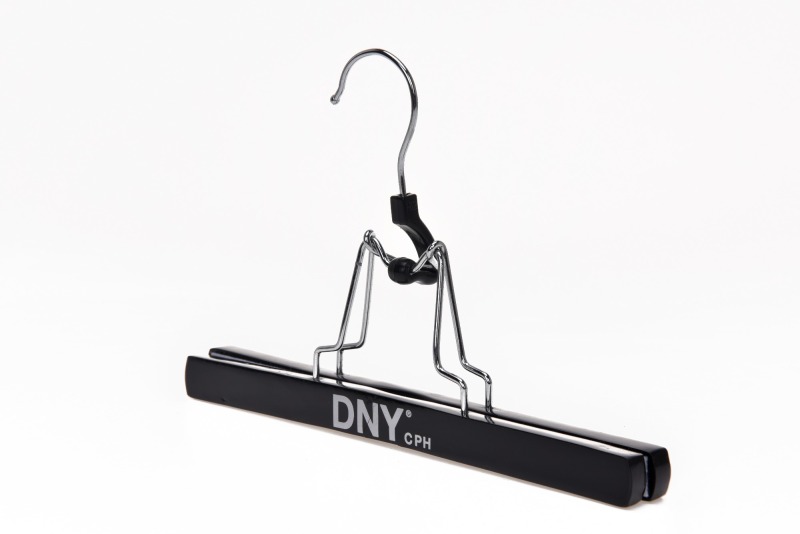 Black hair extensions wood hangers bulk
