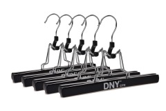 Black hair extensions wood hangers bulk
