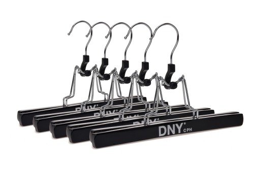 Black hair extensions wood hangers bulk