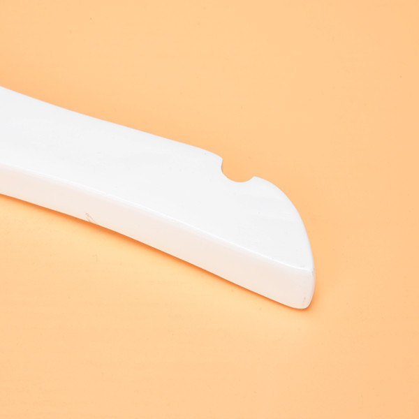 Kids white wooden hangers baby clothes hanger