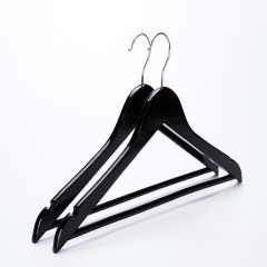 Natural Lotus Black Custom Wood Clothes Hangers