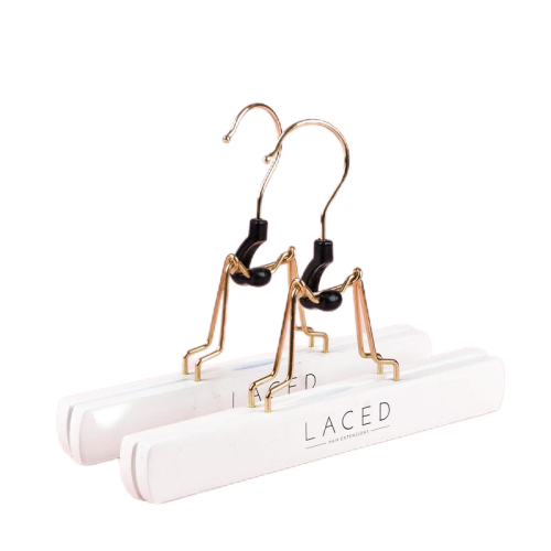 white skirt hanger hair extension hangers multipurpose