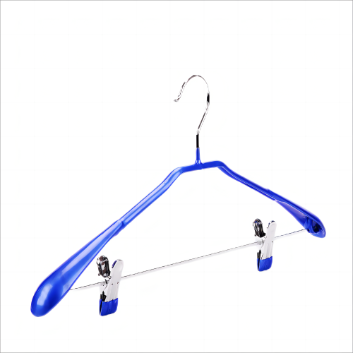 Inspring Custom Color Metal Suit Hangers with Clips