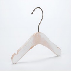Wooden childrens hangers with bronze hook