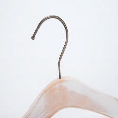 Wooden childrens hangers with bronze hook