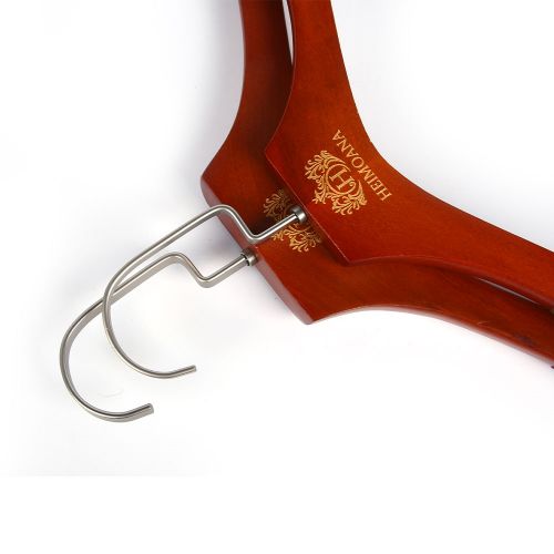 custom wooden suit hangers