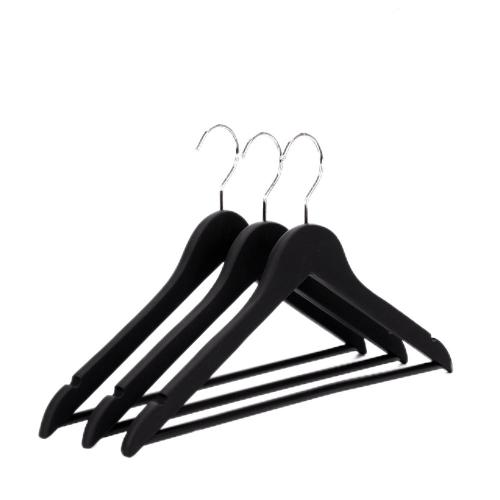 Factory custom black hangers bar clothes hanger