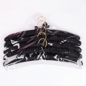 black padded hangers