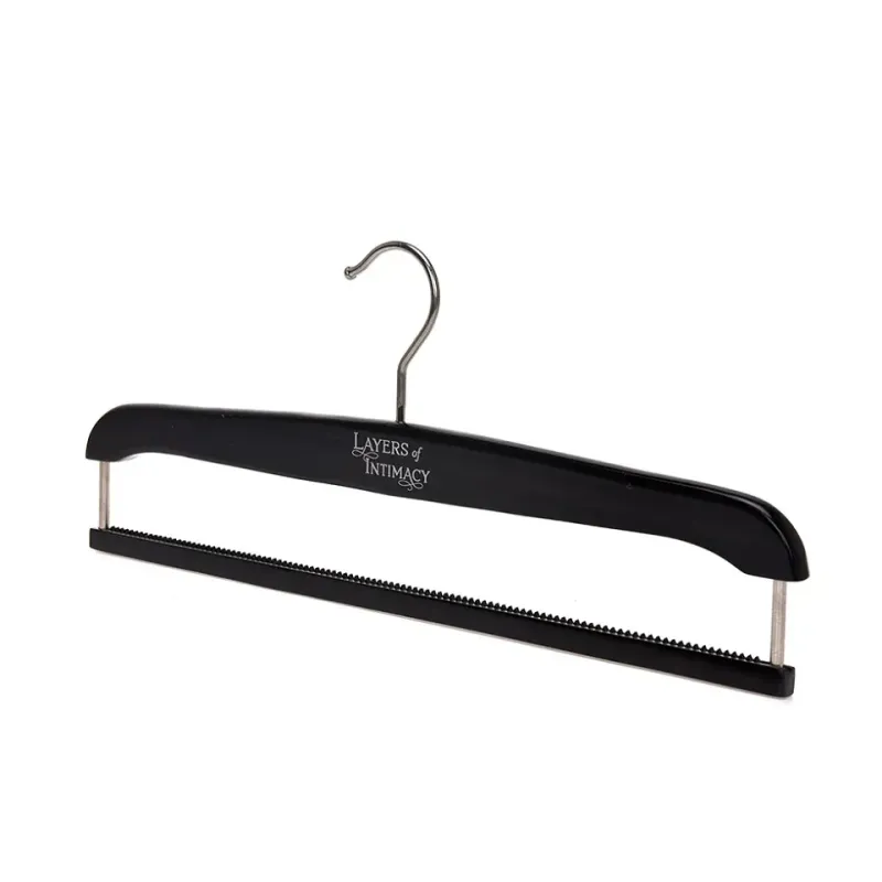 Hotel multifunction custom wooden blanket hangers