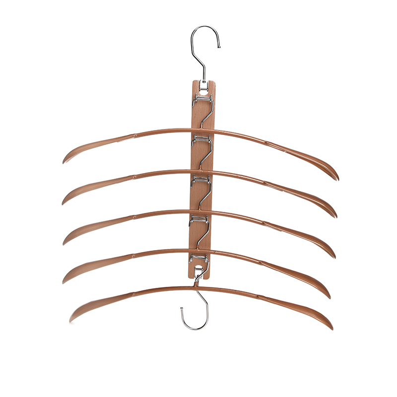 multiple space saving hanger 5 layer T shirt hangers