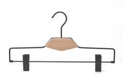 Fashion trouser clamp pants hanger with clips