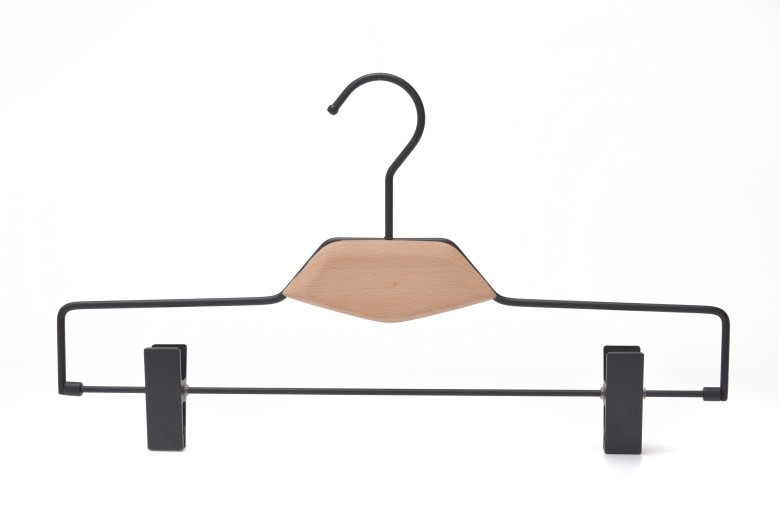 Fashion trouser clamp pants hanger with clips
