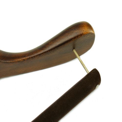 Luxury custom wood garment hangers