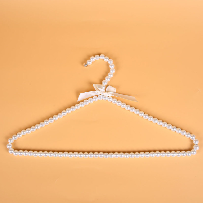 Wedding dress clothes pearl hanger