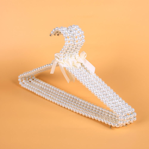 Wedding dress clothes pearl hanger