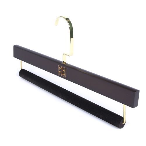 Custom wooden luxury suit hangers