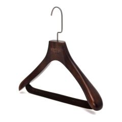 Beech wood custom wooden suit hangers