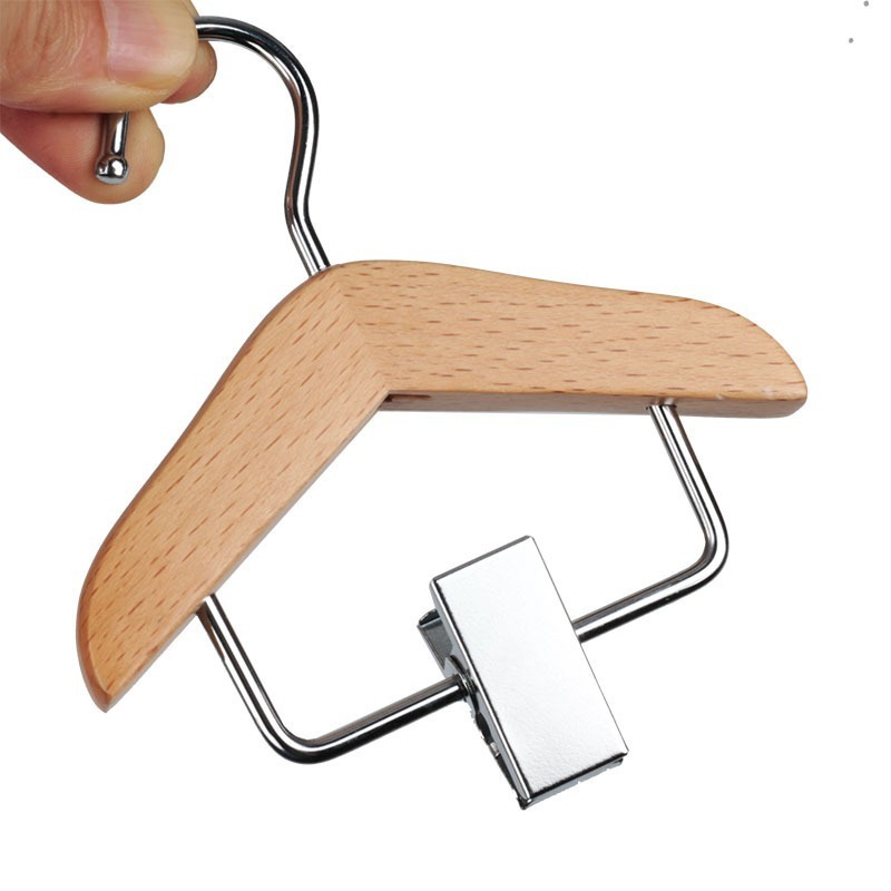 Inspring Solid wood doll pet clothes hangers