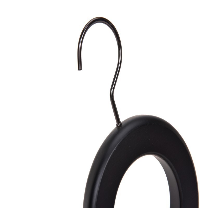 Scarf hangers manufacturer high quality custom black hanger