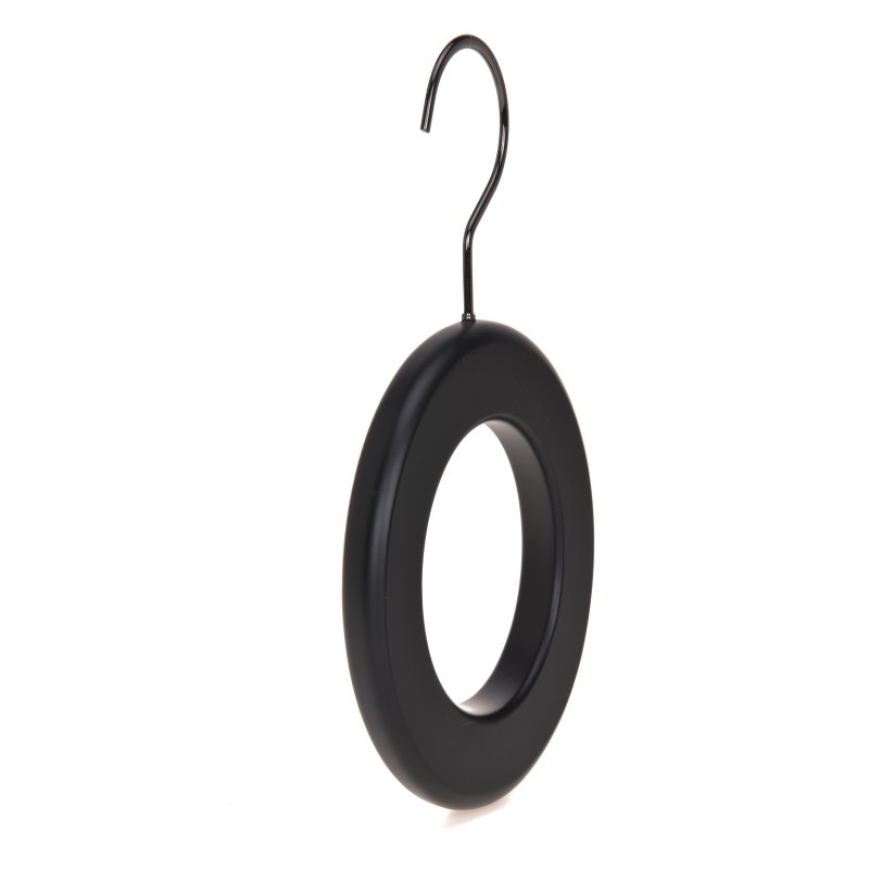 Scarf hangers manufacturer high quality custom black hanger