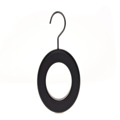 Scarf hangers manufacturer high quality custom black hanger