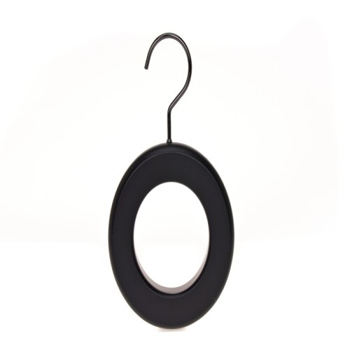 Scarf hangers manufacturer high quality custom black hanger