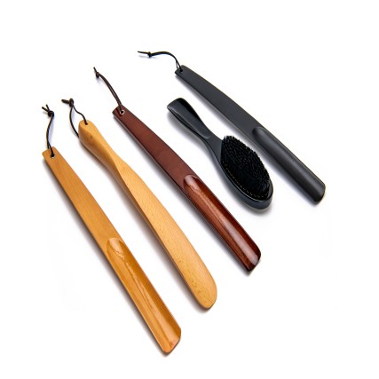 shoeshorn wood brush