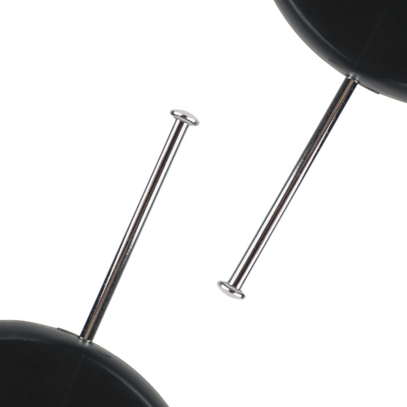 Custom wood hotel anti theft suit hangers