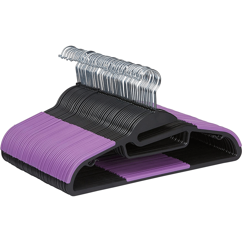 No stretching collar custom color plastic hangers