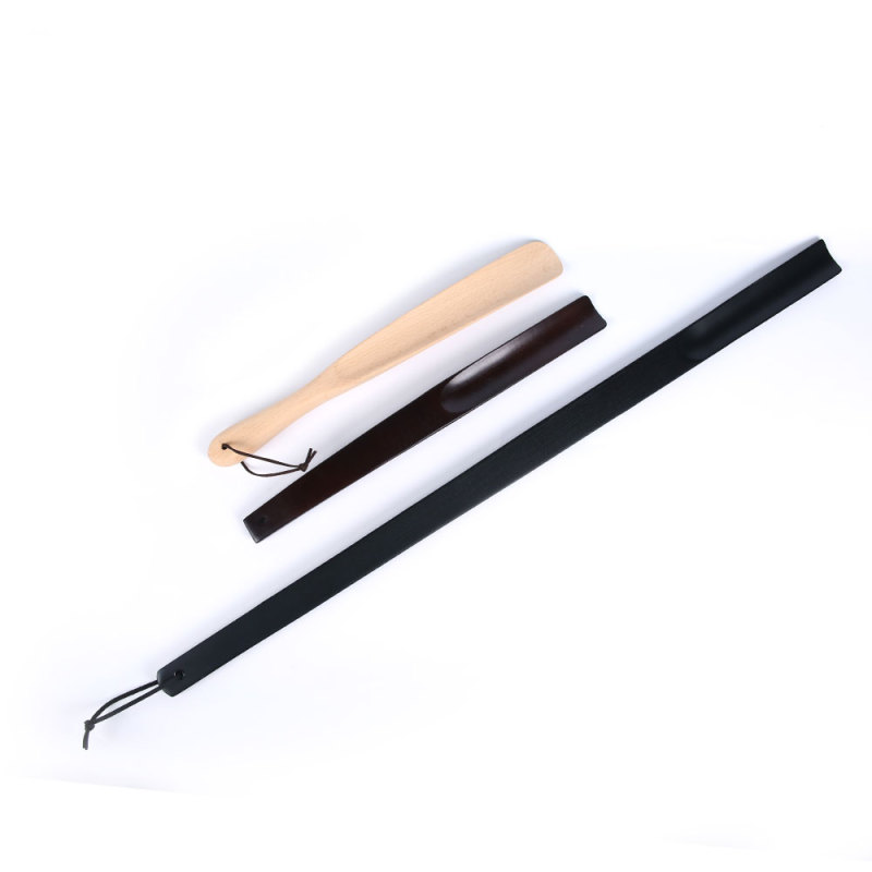Hotel custom wood shoeshorn household shoe horns