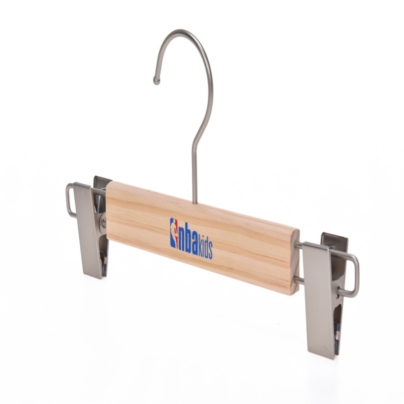 Free laser logo wooden childrens hangers