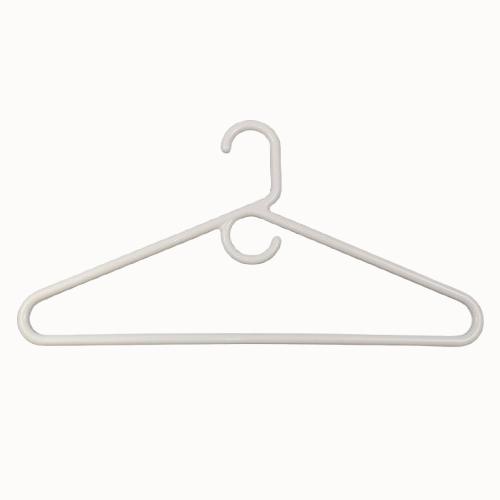 Inquiry factory price custom white plastic hanger