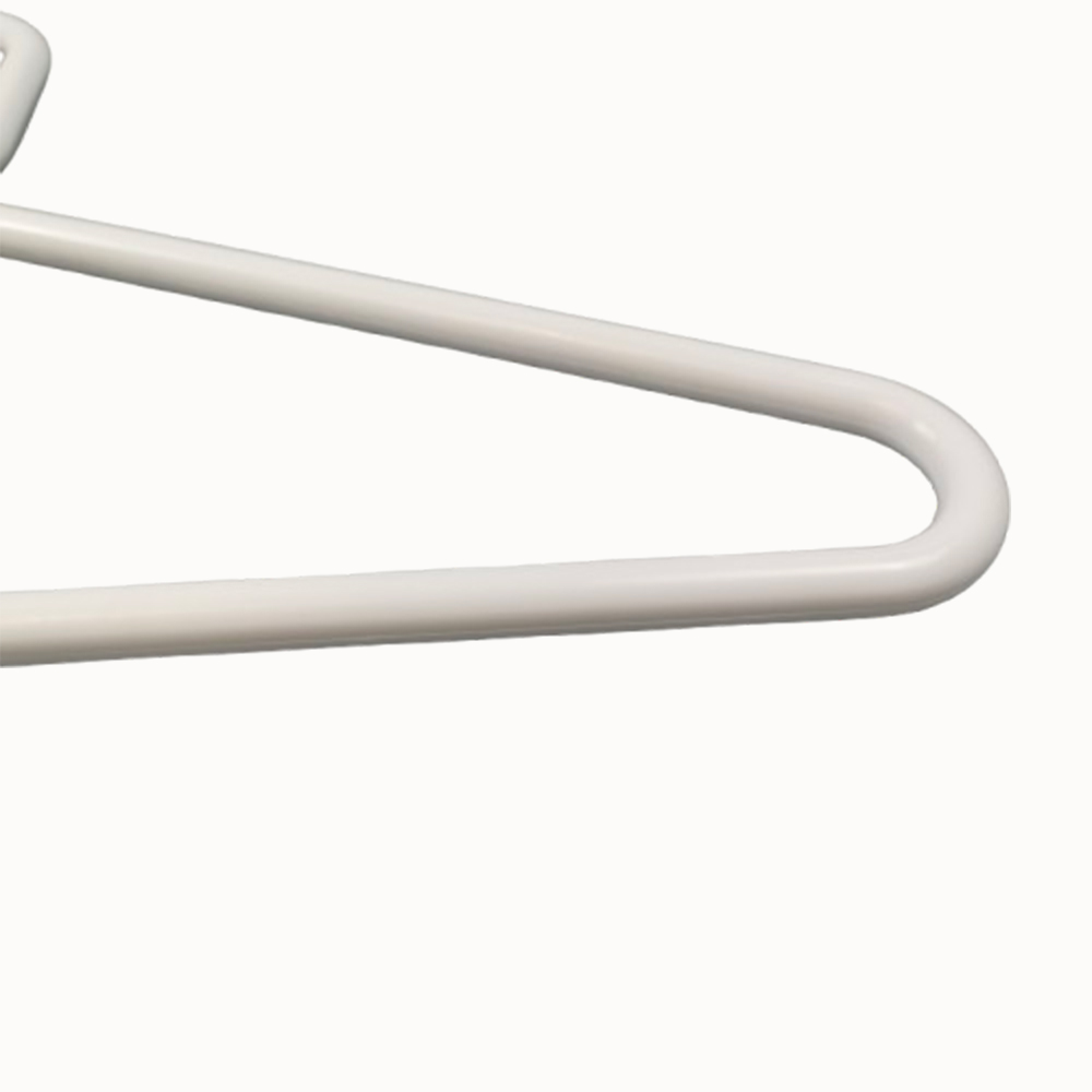 Inquiry factory price custom white plastic hanger
