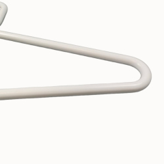 Inquiry factory price custom white plastic hanger