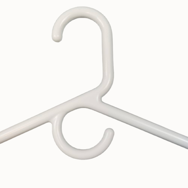 Inquiry factory price custom white plastic hanger