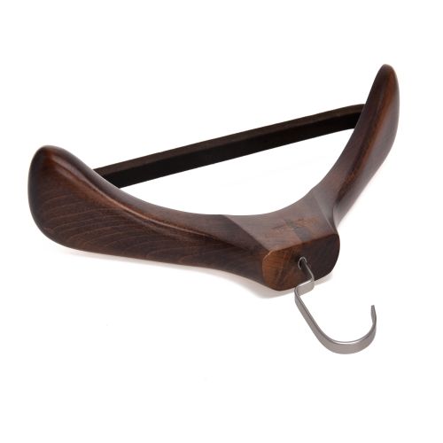 Hotel Custom Branded Wooden Suit Hanger Factory Price