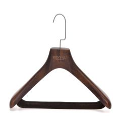 Hotel Custom Branded Wooden Suit Hanger Factory Price