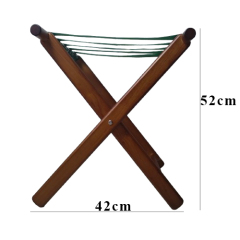 Wooden Holder for Baggage Rack for Luggage