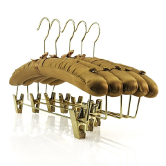 Custom Padded Hanger with clips