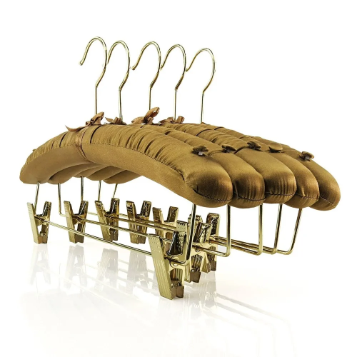Custom Padded Hanger with clips