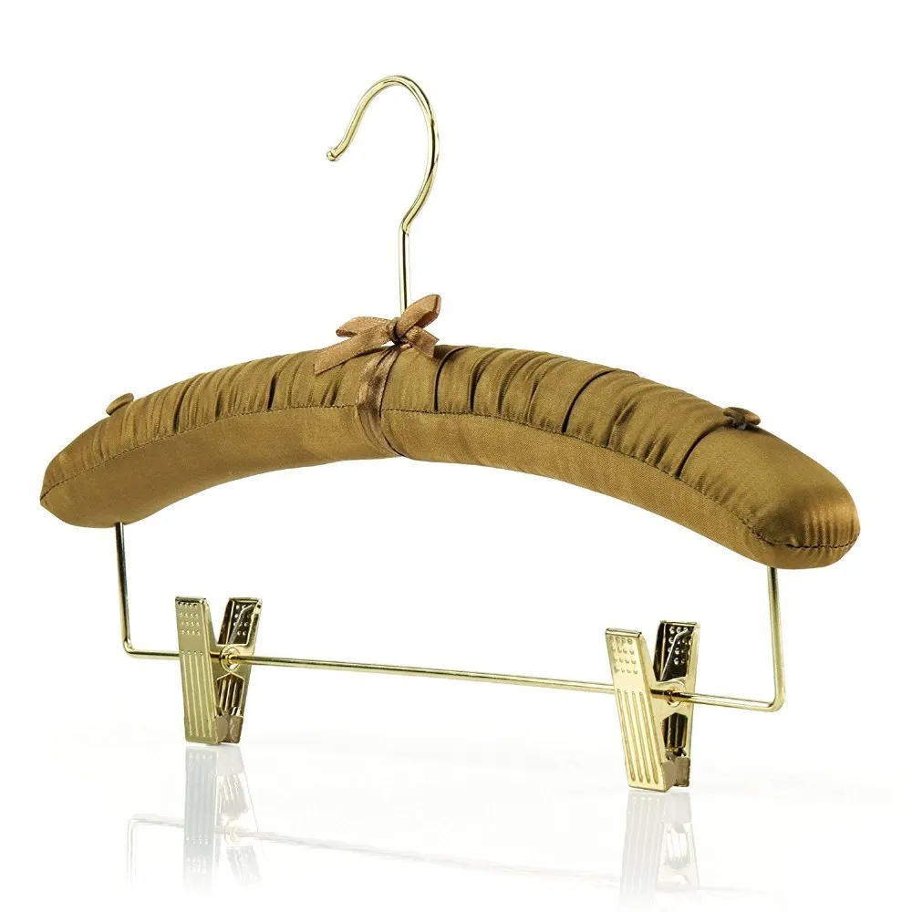 Custom Padded Hanger with clips
