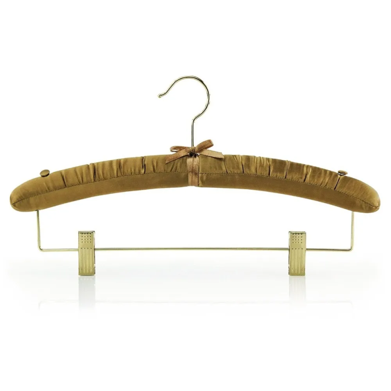 Custom Padded Hanger with clips