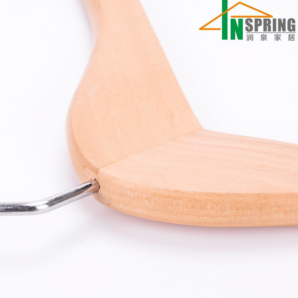 Factory Price Custom Lotus Wood Hangers