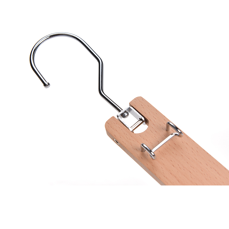 Supermarket wooden hanger multipurpose clothes hangers