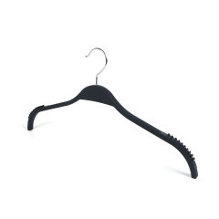 Black series clothes space saving plastic hanger