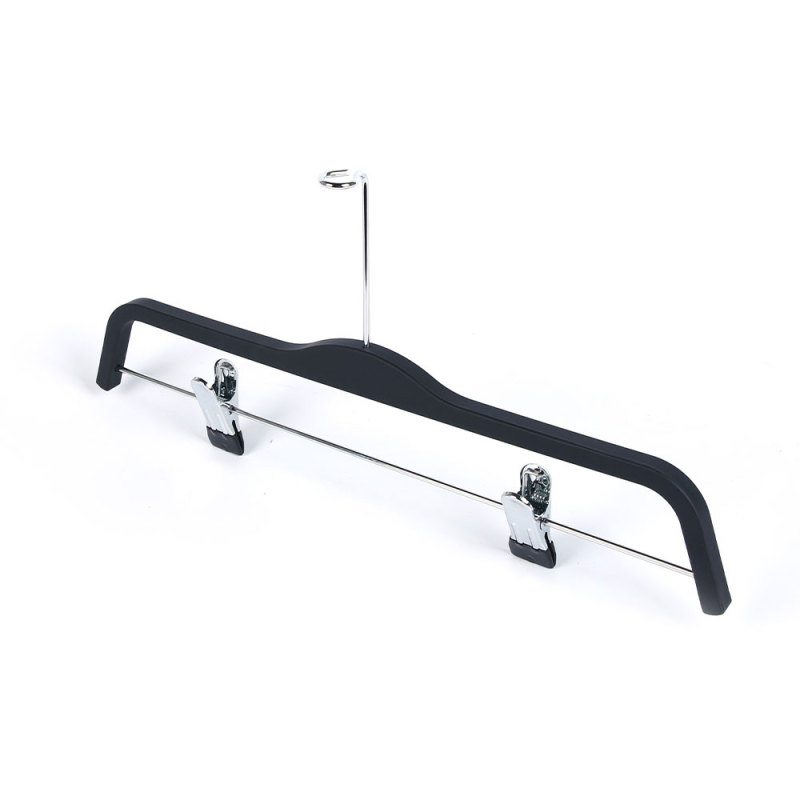Black series clothes space saving plastic hanger