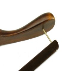 Luxury custom wood garment hangers