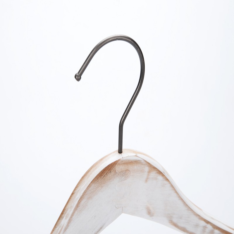 Custom Wooden Childrens Suits Hangers with Clips