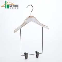 Custom Wooden Childrens Suits Hangers with Clips