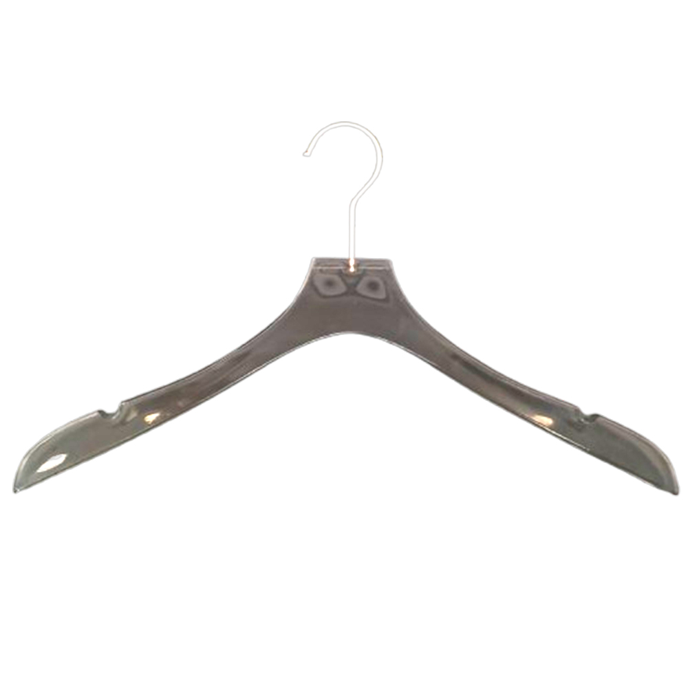 Factory price bulk coat boutique acrylic plastic hanger